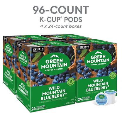 Green Mountain Coffee Roasters Wild Mountain Blueberry K-Cup Pods - Light Roast, 96 Count