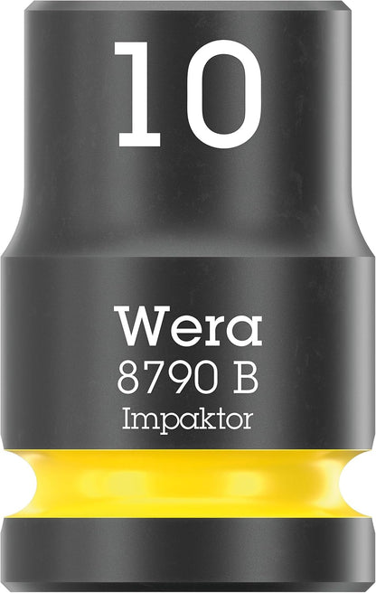 WERA - Zyklop Comfort Ratchet Set | 12-Piece Metric Set with Reversing Lever & 3/8" Drive