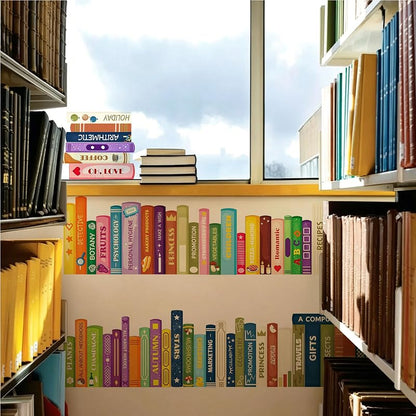 Books Wall Decals - Bookshelf Decal Variation of THIS Listing