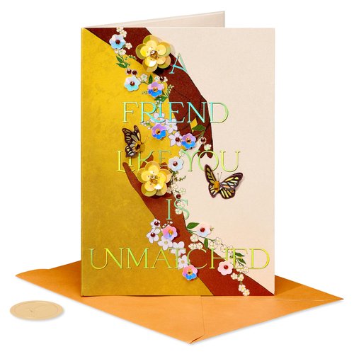 Papyrus Card for Friend (Showing Up and Showing Out)