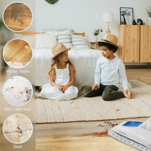 Bissell Steam Mop Pads Replacement - Compatible with Powerfresh Series 1544, 1440, 2075A | 6-Pack