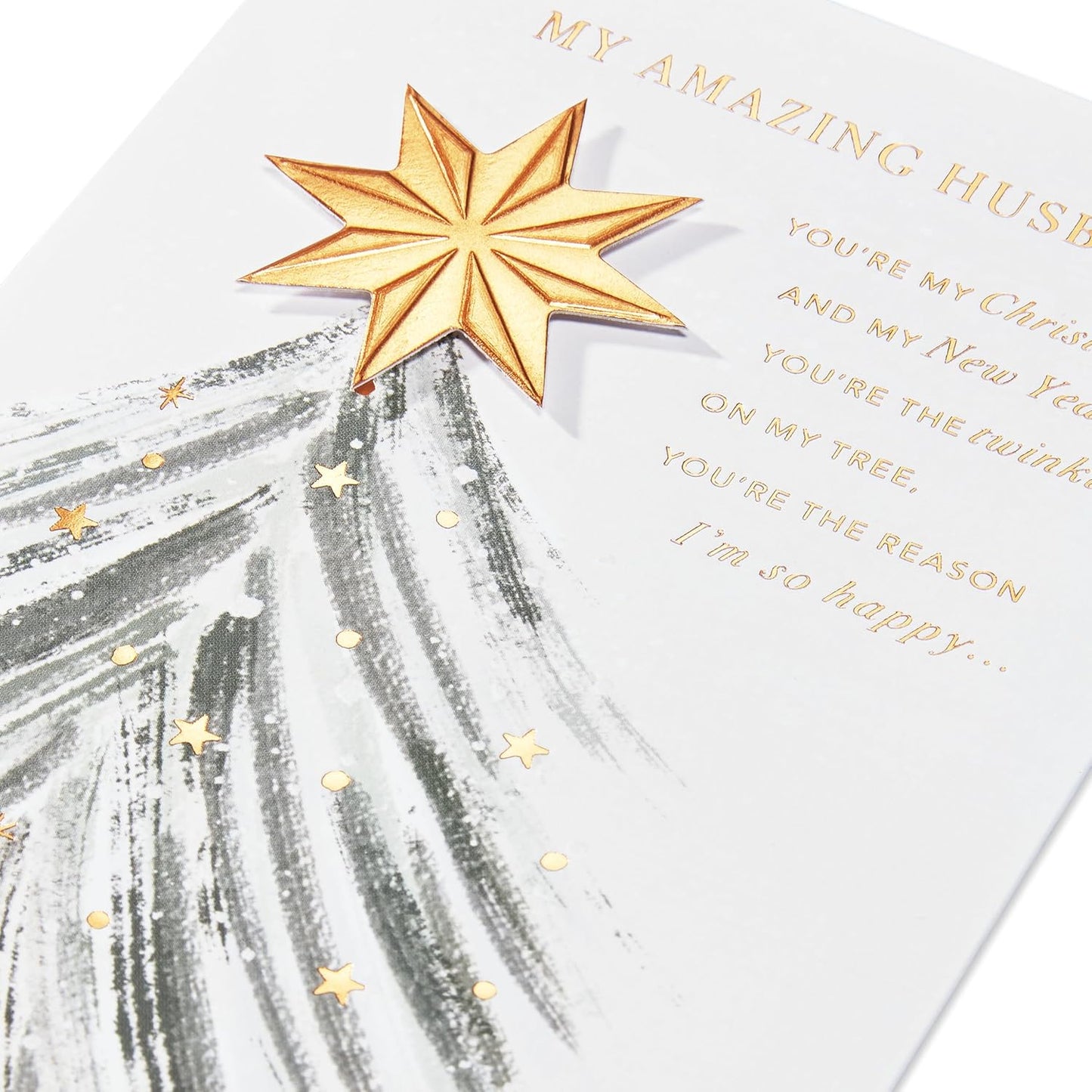 American Greetings Christmas Card - Heartfelt Message for Husband | Perfect Holiday Gift