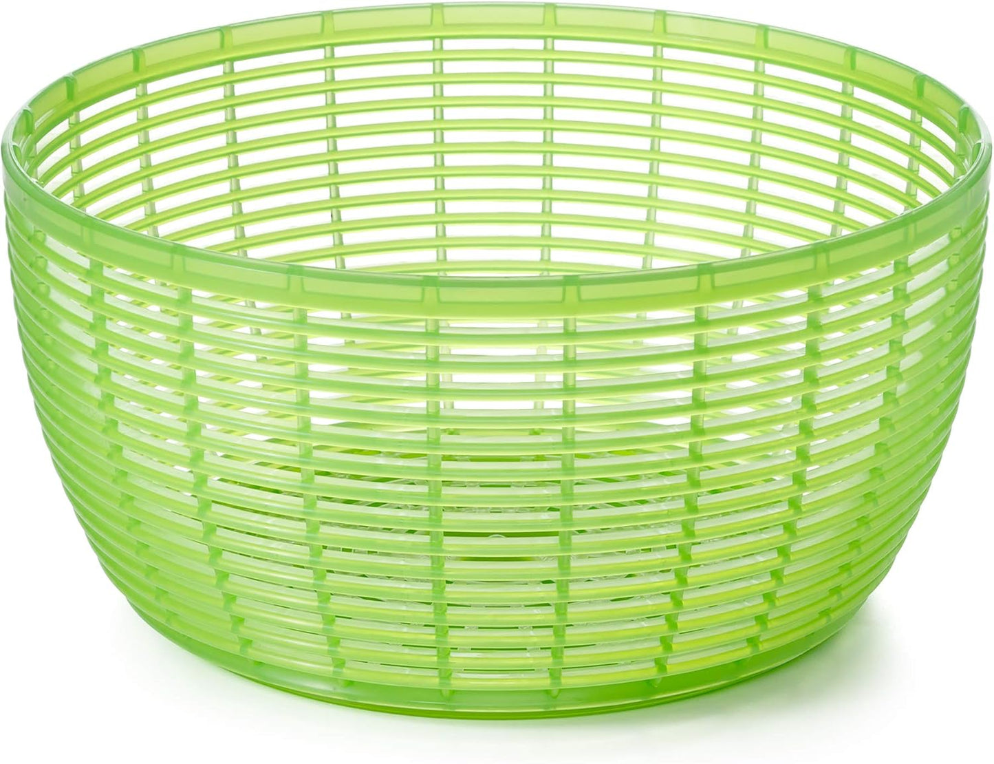 OXO Good Grips Salad Spinner - Large Green Lettuce & Fruit Washer, BPA-Free, Easy One-Hand Pump