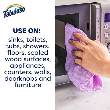 Fabuloso 2X Multi-Purpose Cleaner, No Rinse Floor Cleaner, Long-Lasting Freshness, Light Lavender Scent, 56 fl oz