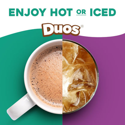 Original Donut Shop | Iced Duos Cookies & Caramel Coffee | 60 Keurig K-Cup Pods (6 Packs of 10)