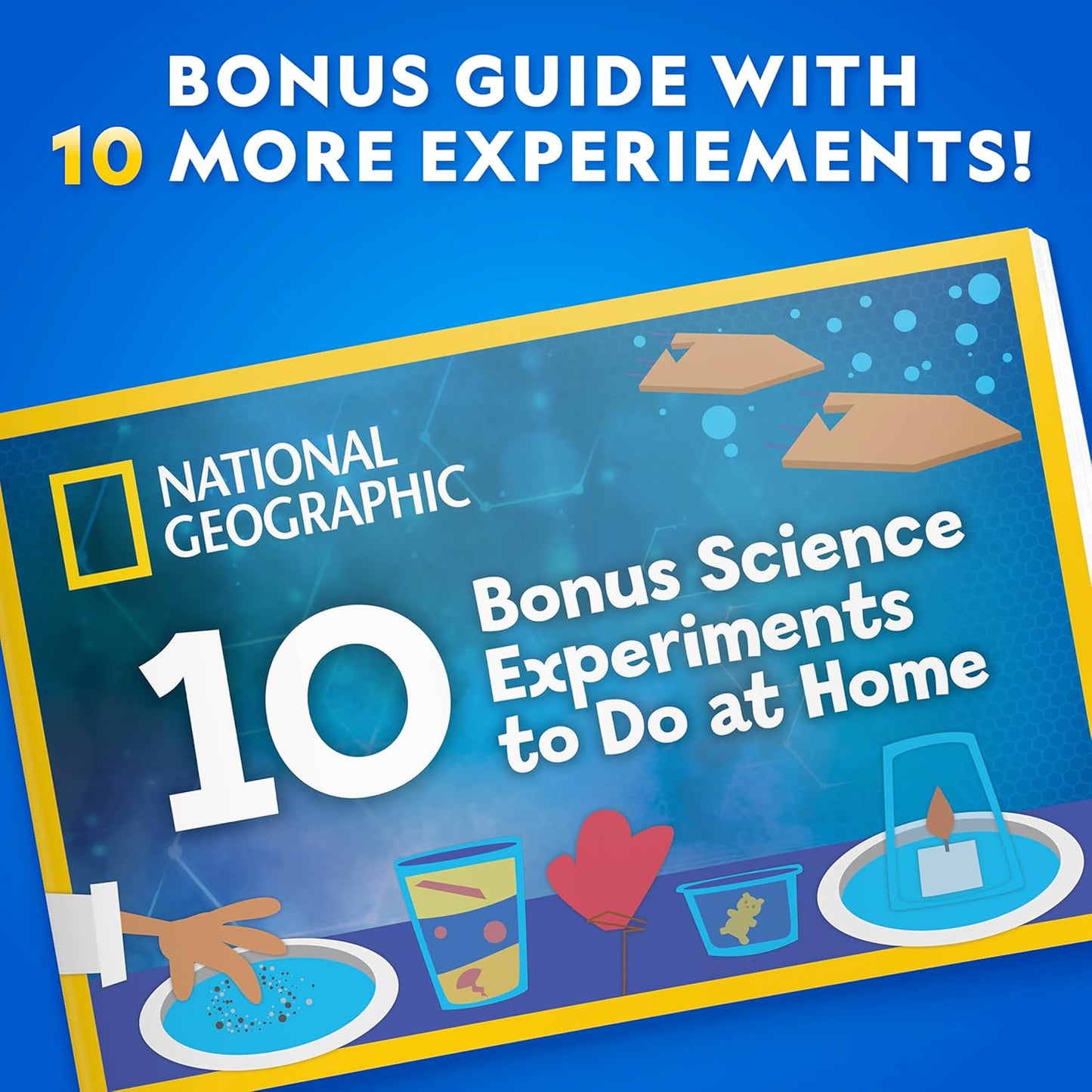 National Geographic Science Kit & Rock Collection Advent Calendar - 24 Days of STEM Experiments for Kids Ages 8-12