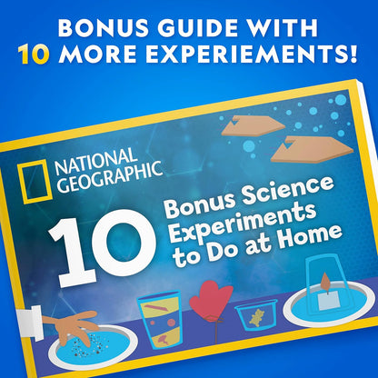 National Geographic Science Kit & Rock Collection Advent Calendar - 24 Days of STEM Experiments for Kids Ages 8-12