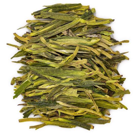 Oriarm Chinese Longjing Green Tea 250g - West Lake Dragon Well Loose Leaf Tea - Naturally Grown Spring Picked Yuqian Cha