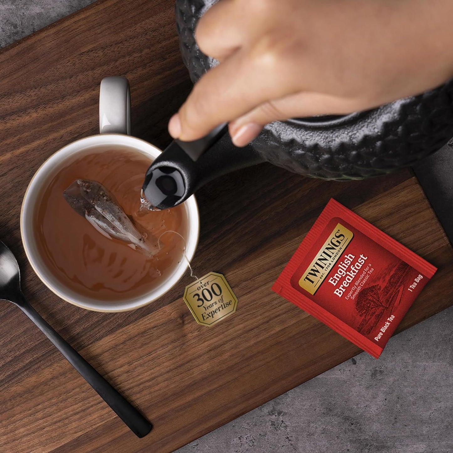 Twinings Variety Pack Tea Bags - 25 Count (Pack of 6) | Includes English Breakfast, Earl Grey, Lemon Ginger, Peppermint, Green & Chai