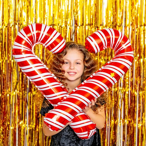 Gold Fringe Curtain Backdrop by [Brand Name] - 20 Pack Tinsel Streamers for Parties | Perfect for Birthdays, Christmas, and Graduations