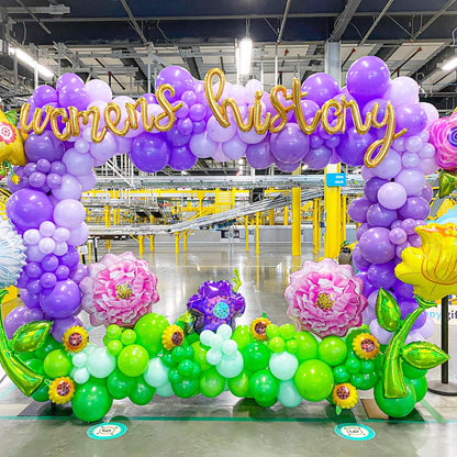 Voircoloria Purple Balloons - 12-Inch Latex Balloons, 66-Pack for Halloween, Weddings & Celebrations