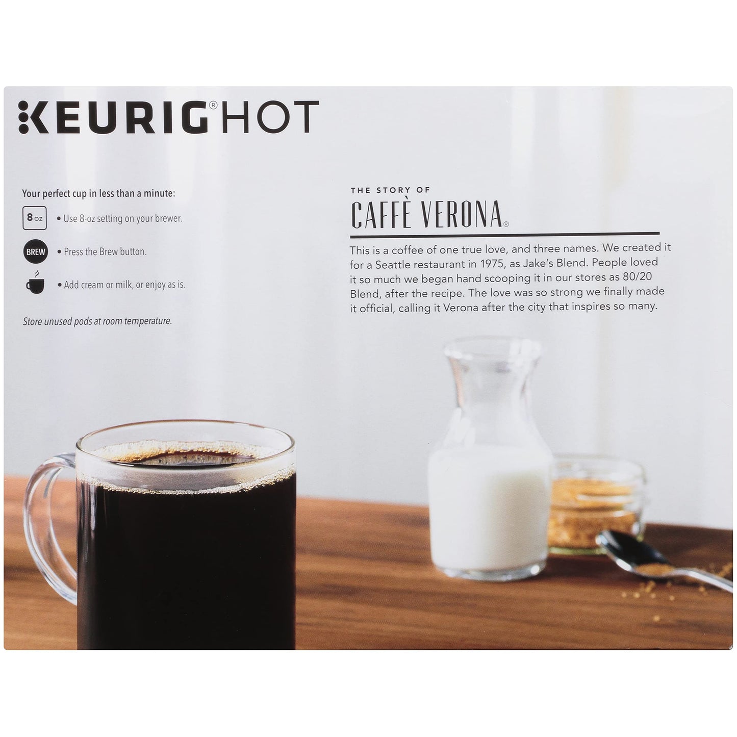 Starbucks Coffee K-Cup Pods, Caffe Verona, 32 CT