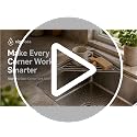 Stainless Steel Corner Sink Shelf - Triangle Corner Sink Drying Rack 1Pc
