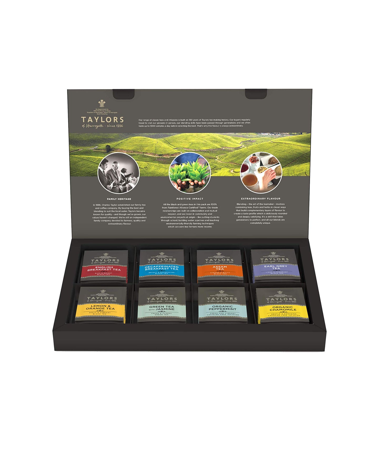 Taylors of Harrogate Assorted Specialty Tea and Pure Assam Tea Bundle (48 + 50 count)