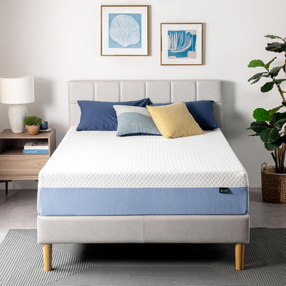 Zinus 12 Inch Twin Memory Foam Mattress - Cooling Essential Design, Medium Feel, Fiberglass Free