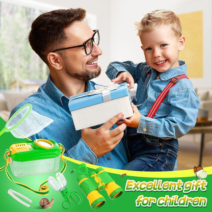 Bug Catcher Kit for Kids by [Brand Name] - Sturdy Insect Collector with Binoculars & Butterfly Net | Outdoor Explorer Set for Ages 3-8