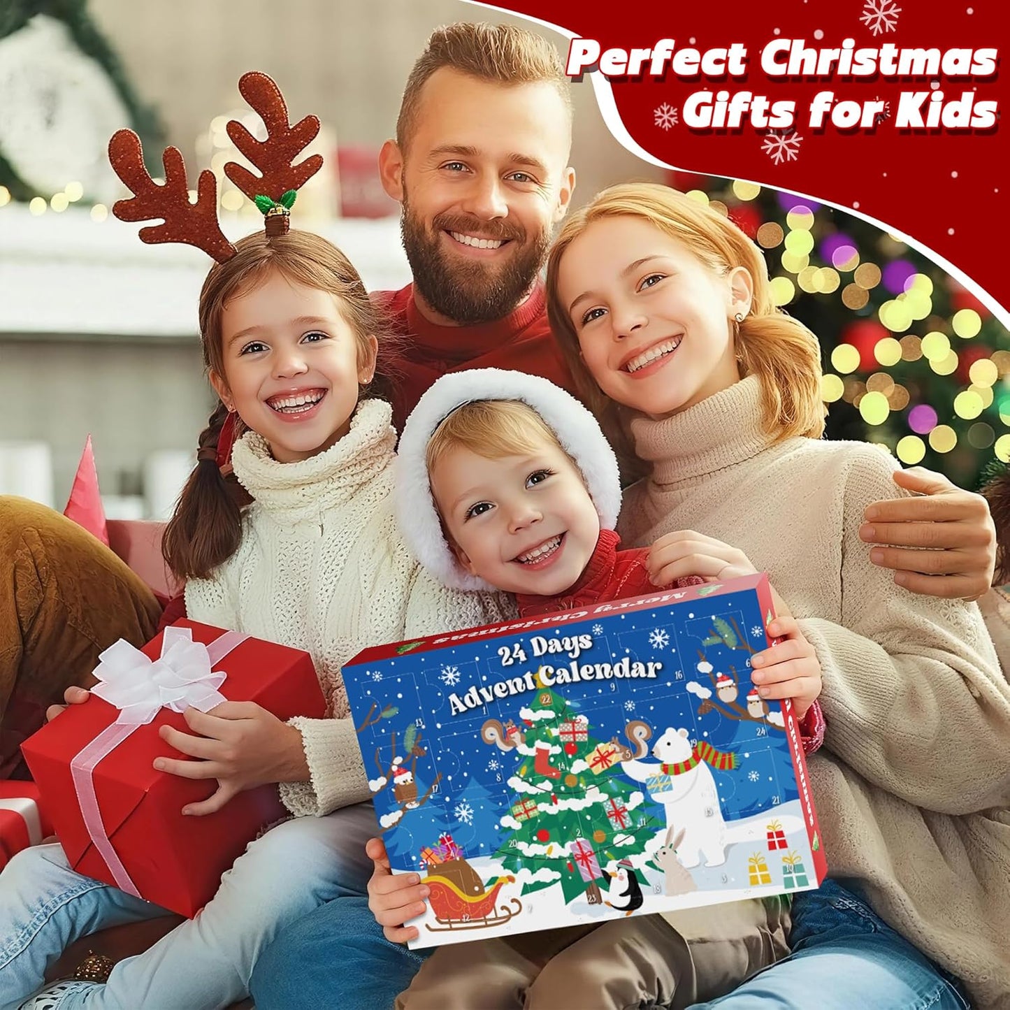 Christmas Advent Calendar 2025 by [Brand Name] - 24 Days of Surprises with Mini Plush Toys | Perfect for Kids & Teens