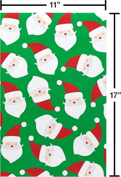 American Greetings Christmas Gift Boxes - Festive Designs, Assorted Sizes (6 Medium & 4 Large) for Holidays
