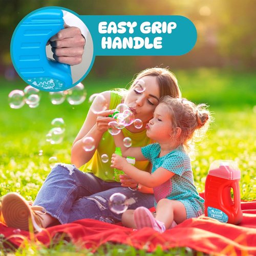 Darice Bubble Solution 4 Pack - 256oz Refill for Bubble Machines & Blowers | Non-Toxic & Safe for Kids
