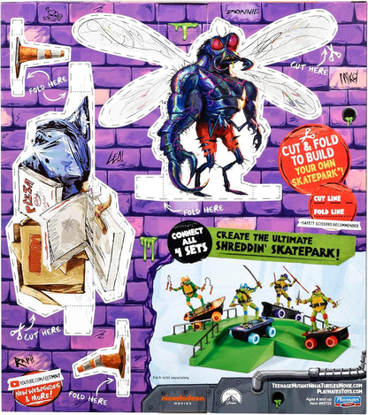Playmates Toys - Teenage Mutant Ninja Turtles Donatello Skateboard Figure with Accessories | Exclusive Edition