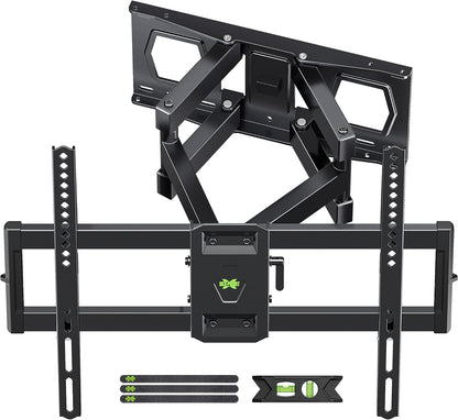 USX MOUNT Full Motion TV Wall Mount - Swivel & Tilt for 37"-84" Flat Screens | Max VESA 600x400mm, 120 lbs Load