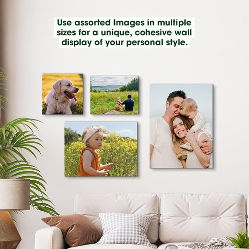 BuildASign Custom Canvas Prints - Personalized Photo Wall Art for Home Decor & Gifts | Ready to Hang (12" L x 12" W x 1.5” D)