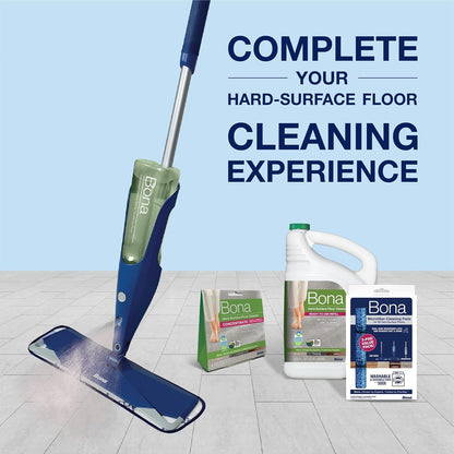 Bona Multi-Surface Floor Mop - Premium Spray Mop with Cleaner & Washable Microfiber Pad | Ideal for Stone, Tile, Laminate, Vinyl