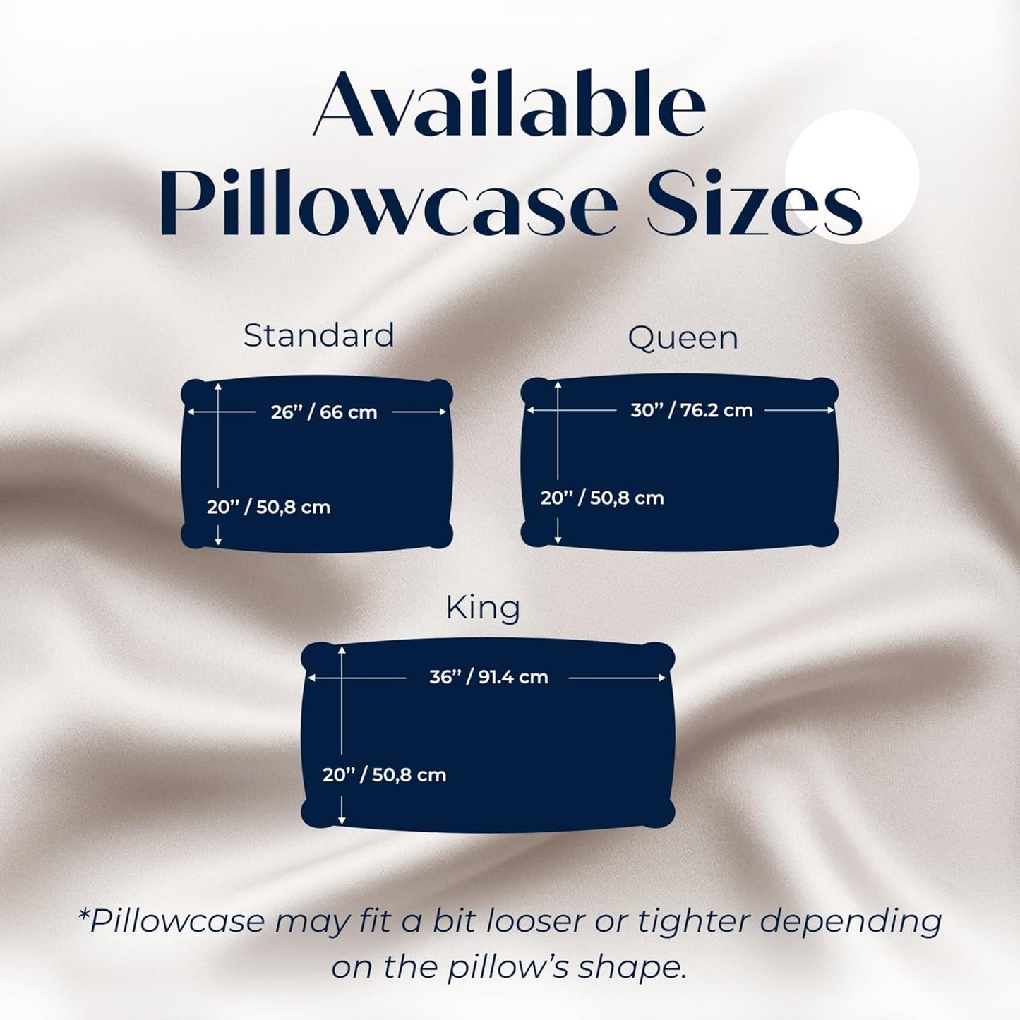 Mulberry Silk Pillowcase - Luxurious Pure Silk Cover for Healthier Hair & Smoother Skin | Soft & Breathable