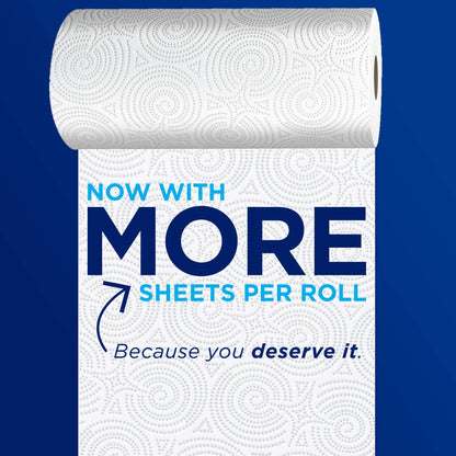 Sparkle Pick-A-Size Paper Towels, 6 Rolls = 11 Regular Rolls, Everyday Value Paper Towel With Full And Half Sheets
