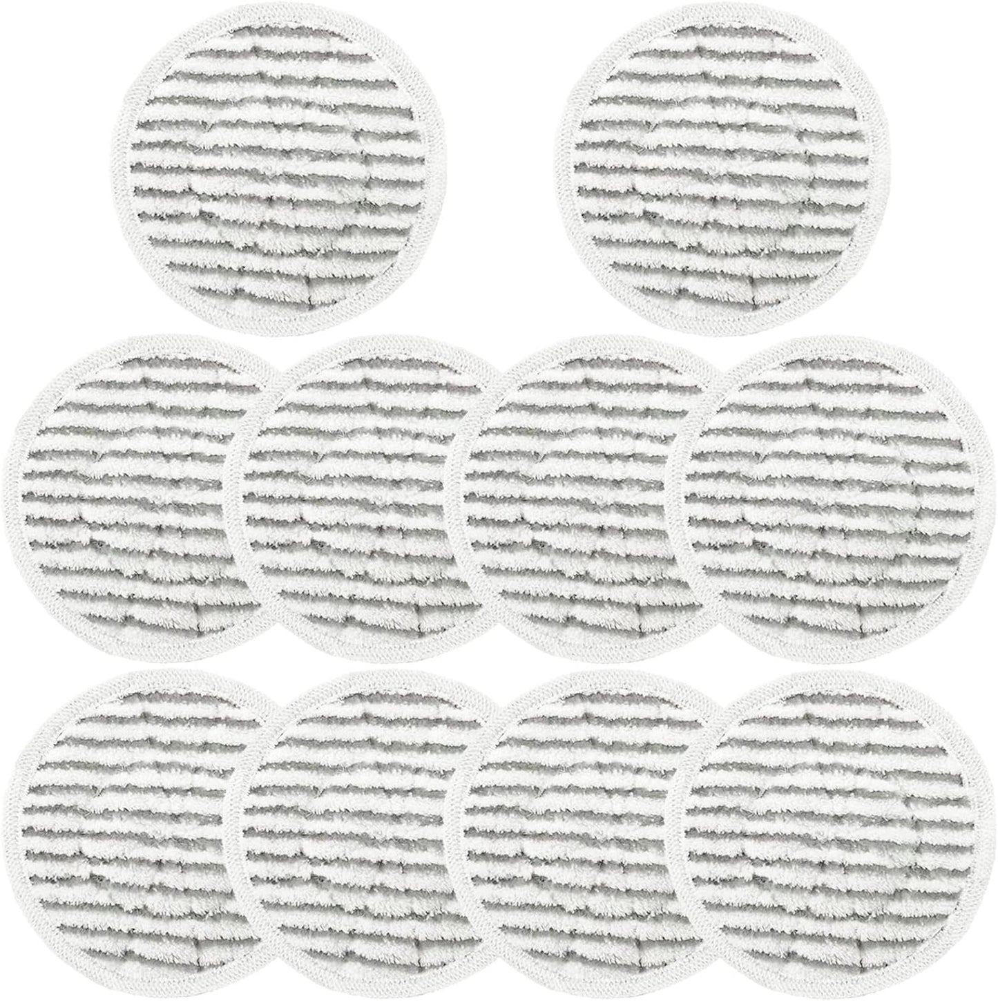 Shark S7001 Steam Mop Pads - 10 Pack Replacement Scrubbing Pads for S7001, S8201, S7000 Series