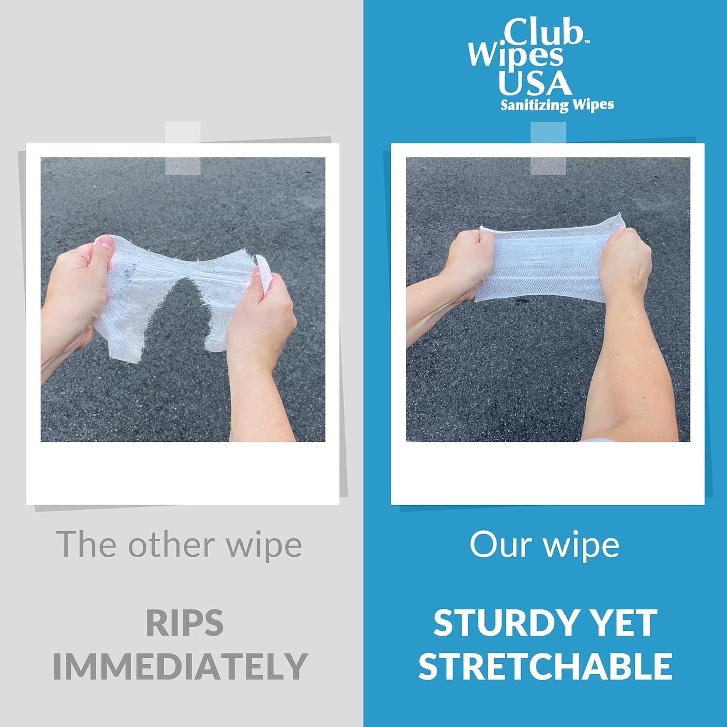 Sanitizing Wipes | 5000 Unscented Wipes - 4 Refill Mega Rolls for Floor & Wall Dispensers - Ideal for Gyms, Restaurants, Offices