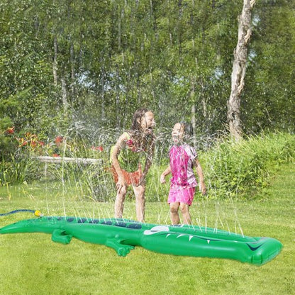 Crocodile Sprinkler - Extra Large 96" Water Toy for Kids | Durable Inflatable Outdoor Fun