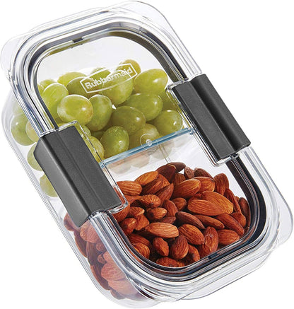 Rubbermaid Brilliance Food Storage Container - Airtight Seal | 10-Piece Set for Freshness