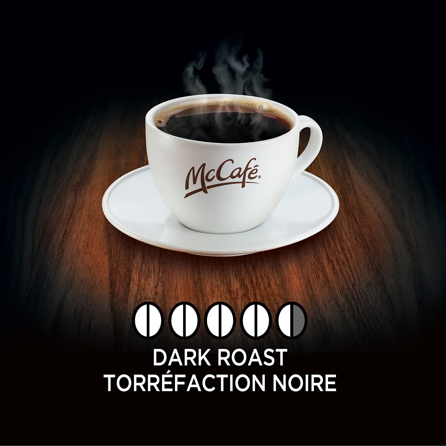 McCafe Espresso Whole Bean Coffee, 300g/10.6 oz., (Imported from Canada)