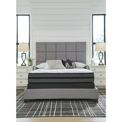 Signature Design by Ashley 10 Inch Pocketed Hybrid Medium Gel Memory Foam Mattress for Pressure Relief, Lumbar Support and Temperature Regulating, King