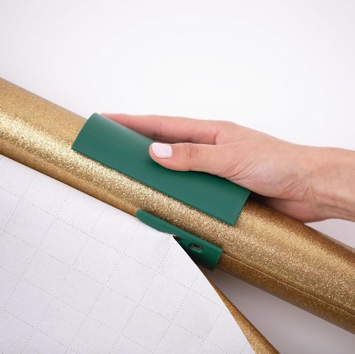 Little ELF Wrapping Paper Cutter - 2-Pack | Made in USA | Green Holiday Gift Wrap Holder