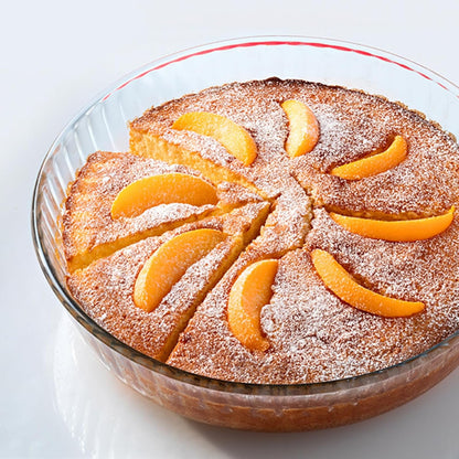 Skiennix 10-Inch Glass Deep Pie Dish - Durable Clear Baking Dish for Perfect Pies & Quiches