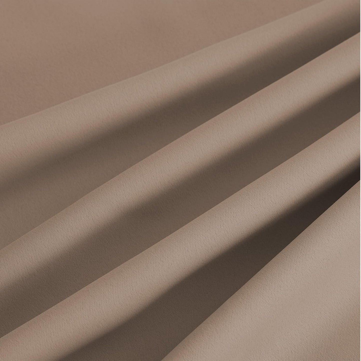 NICETOWN Cappuccino Grommet Drapes - Thermal Insulated Window Treatments | Heavy-Duty, 2 Panels, W52 x L95