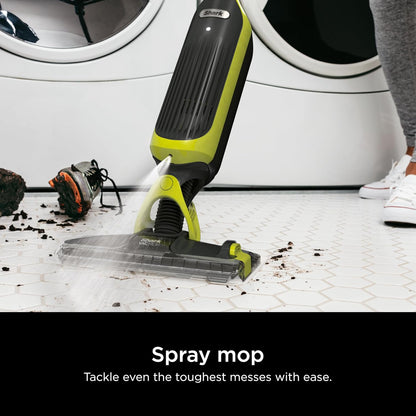 Shark VACMOP Cordless Hard Floor Vacuum Mop - Includes 2 Disposable Pads & 12oz Solution | Charcoal Gray