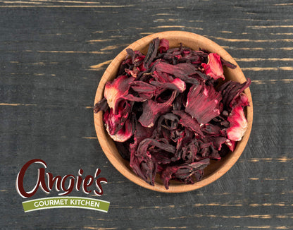 All Natural Hibiscus Flowers 1lb (16oz) | Whole Flowers and Petals | Perfect for Iced or Hot Tea | Flor de Jamaica