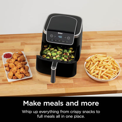 Ninja Air Fryer - 5 QT Capacity for Up to 4lbs of Fries | 5-in-1 Cooking Functions | Grey