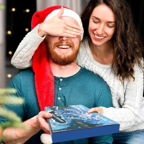 Fishing Advent Calendar 2025 - 24 Days of Bait Surprises with Bionic Lures & Crankbaits | Perfect Christmas Gift for Men & Boys
