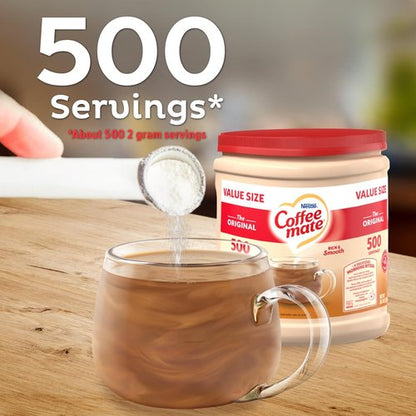 Coffee Mate Original Powdered Coffee Creamer - Rich Flavor & Creamy Texture | 15 oz