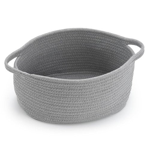 Happyiren Cute Woven Storage Basket - Versatile Organizer with Handle for Gifts | Ideal for Baby Toys & Pet Supplies