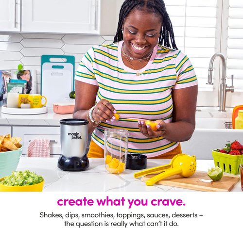 Magic Bullet 17-Piece Blender Set - Versatile Kitchen Essential for Smoothies & More