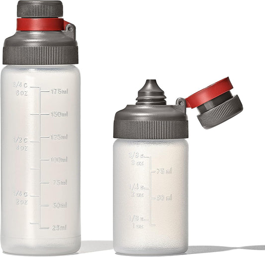OXO Squeeze Bottle Set - Outdoor Leakproof Design for Easy Hydration | 3-Pack