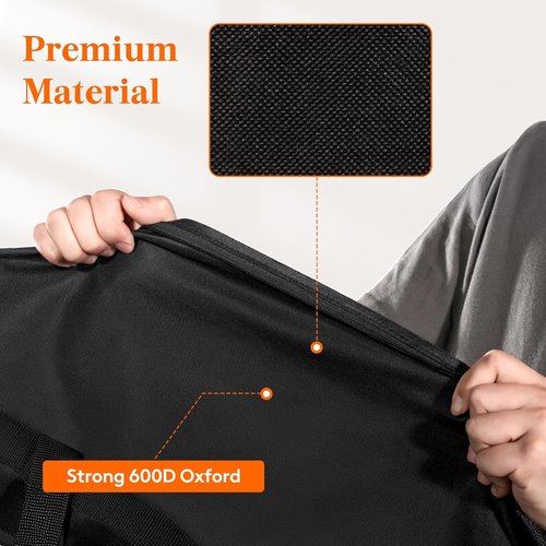 Lifewit Extra Large 120L Storage Duffle Bag - Foldable, Heavy-Duty Travel Tote with Zippers & Handles