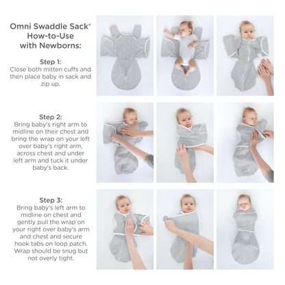 SwaddleDesigns 6-Way Omni Swaddle Sack, Arms Up Swaddle for Newborn, More Options to Calm Startle Reflex, Improves Sleep, Easy Transition Baby Sleep Sack, Small, 0-3 Mo, 6-14 lbs, Gold, Swaddle Love