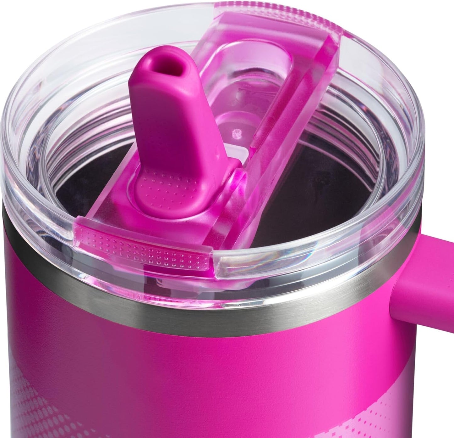 STANLEY Quencher ProTour Tumbler - 40 oz Insulated Stainless Steel Cup with Built-In Straw & Handle | Vivid Violet Fade