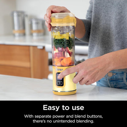 Ninja Blast Portable Blender - Cordless 18oz Personal Blender for Smoothies & Shakes | BPA-Free, USB-C Rechargeable, Dishwasher Safe